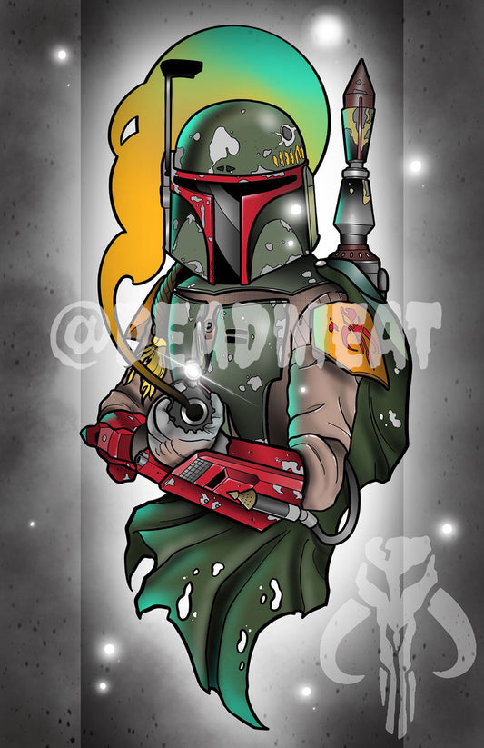 Bounty Hunter Print