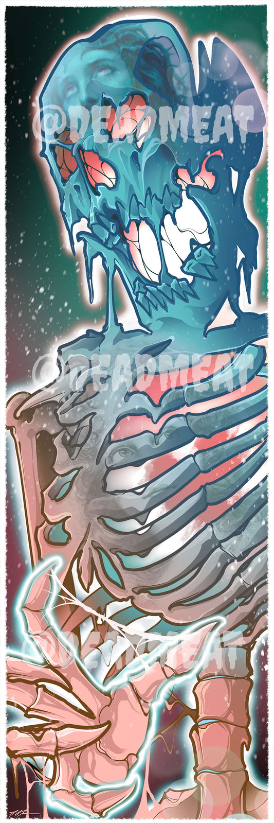 Winter Skeleton Print